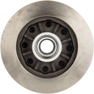 2000 Gmc Savana 2500 Brake Rotor and Hub Assembly 3