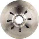 2000 Gmc Savana 2500 Brake Rotor and Hub Assembly 1