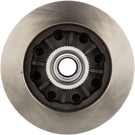 2002 Gmc Savana 3500 Brake Rotor and Hub Assembly 3