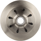 2002 Gmc Savana 3500 Brake Rotor and Hub Assembly 1