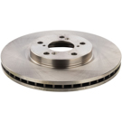 2010 Honda Ridgeline Brake Rotor 2