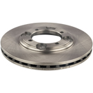 1998 Hyundai Tiburon Brake Rotor 2