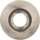 1987 Hyundai Excel Brake Rotor 3