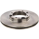 1987 Hyundai Excel Brake Rotor 2