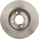 2007 Hyundai Accent Brake Rotor 3