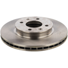 2007 Hyundai Accent Brake Rotor 2
