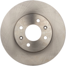 2007 Hyundai Accent Brake Rotor 1
