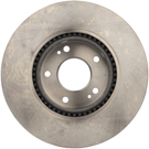2012 Hyundai Tucson Brake Rotor 3