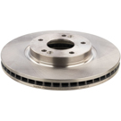 2009 Hyundai Santa Fe Brake Rotor 2