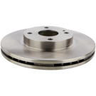 2000 Mazda Protege Brake Rotor 2