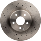 2000 Mercedes Benz S430 Brake Rotor 1