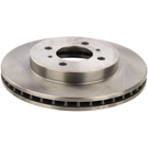2007 Mitsubishi Lancer Brake Rotor 2