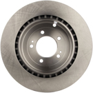 2009 Mitsubishi Lancer Brake Rotor 3