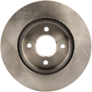 2017 Nissan Versa Note Brake Rotor 3
