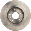 2014 Nissan Leaf Brake Rotor 3