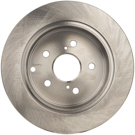2017 Toyota Prius V Brake Rotor 3