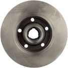 1994 Volkswagen Jetta Brake Rotor and Hub Assembly 3