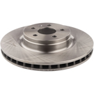 2017 Tesla X Brake Rotor 2