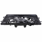 2014 Porsche Cayenne Cooling Fan Assembly 3