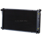 1990 Cadillac Commercial Chassis Radiator 2