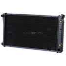 1990 Cadillac Deville Radiator 2