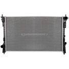 2011 Ford Taurus Radiator 1
