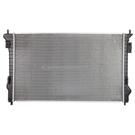 2011 Ford Taurus Radiator 2