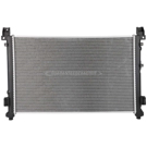2007 Chrysler Pacifica Radiator 2
