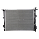 2012 Hyundai Genesis Radiator 1