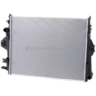 2012 Porsche Cayenne Radiator 1