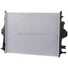 2012 Porsche Cayenne Radiator 2