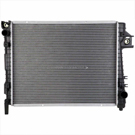 2003 Dodge Ram Trucks Radiator 1