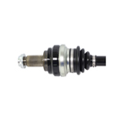 2012 Bmw 328i Drive Axle Rear 1