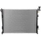 2010 Hyundai Elantra Radiator 2