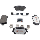 2000 Bentley Continental Brake Pad Set 6