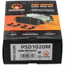 Magma PSD1020M Brake Pad Set 4
