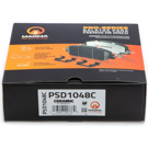 2004 Pontiac GTO Brake Pad Set 4