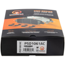 2012 Bmw 128i Brake Pad Set 4