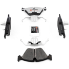 2012 Bmw 128i Brake Pad Set 2