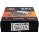 2012 Bmw 128i Brake Pad Set 4