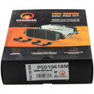 2007 Bmw 525 Brake Pad Set 4