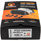 2012 Ford F-450 Super Duty Brake Pad Set 4