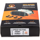 2007 Mercury Montego Brake Pad Set 4