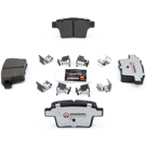 2007 Mercury Montego Brake Pad Set 6