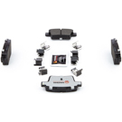 2007 Mercury Montego Brake Pad Set 2