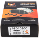 Magma PSD1080C Brake Pad Set 4