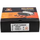 2012 Acura RL Brake Pad Set 4