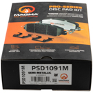 2011 Acura RL Brake Pad Set 4