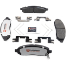 2012 Nissan Pathfinder Brake Pad Set 1