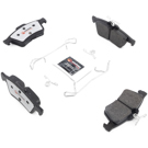 2007 Jaguar S-Type Brake Pad Set 3